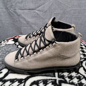 %Balenciaga Arena High Suede Size 43 ( US 10.5 ) Mens Sneakers / A 43